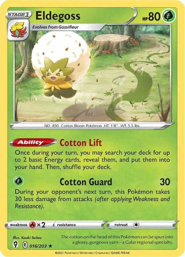 Eldegoss 016/203 Normal Deck Exclusives