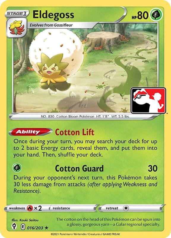 Eldegoss 016/203 Normal Prize Pack Series Cards Eldegoss 016/203 Normal Prize Pack Series Cards