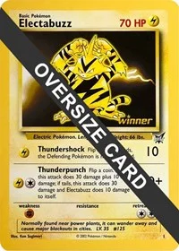 Electabuzz | 1 (Best of Game 1 Promo) | 001 | Normal | Jumbo Cards
