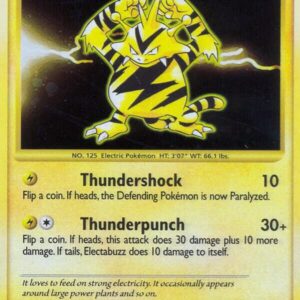 Electabuzz 128/127 Holofoil Platinum