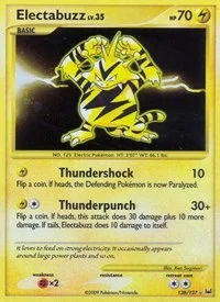 Electabuzz | 128/127 | Holofoil | Platinum
