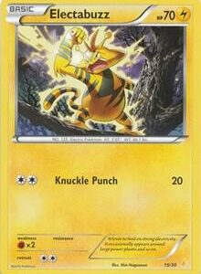 Electabuzz (23) 23/30 Normal XY Trainer Kit: Pikachu Libre & Suicune
