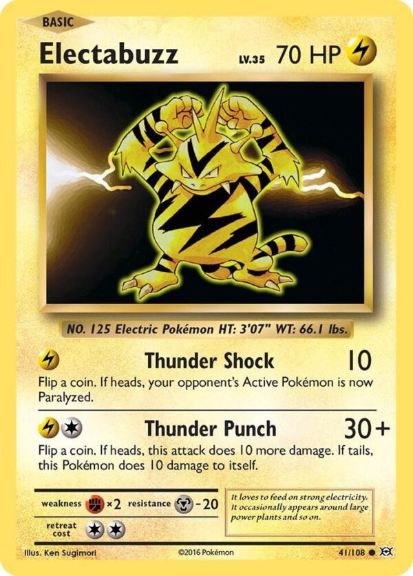Electabuzz 41/108 Normal XY – Evolutions