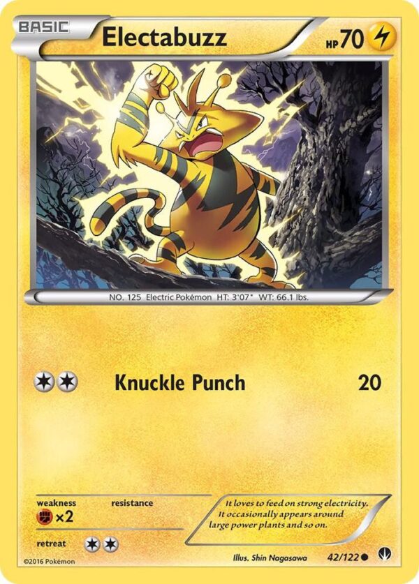 Electabuzz 42/122 Normal XY – BREAKpoint