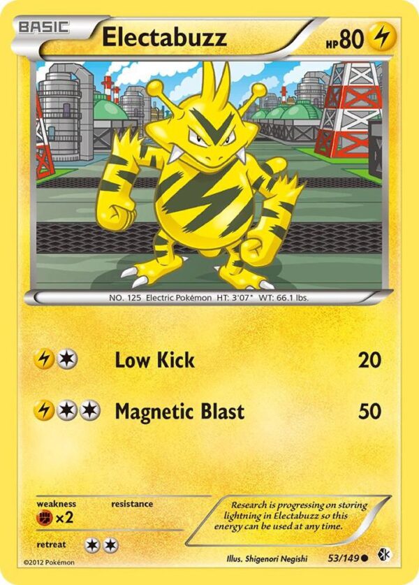 Electabuzz 53/149 Normal Boundaries Crossed Electabuzz 53/149 Normal Boundaries Crossed