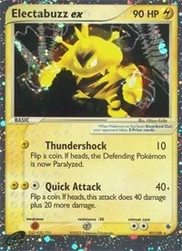 Electabuzz ex | 97/109 | Holofoil | Ruby and Sapphire