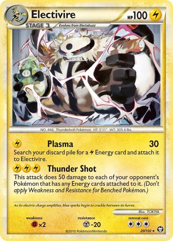 Electivire 20/102 Normal Triumphant Electivire 20/102 Normal Triumphant