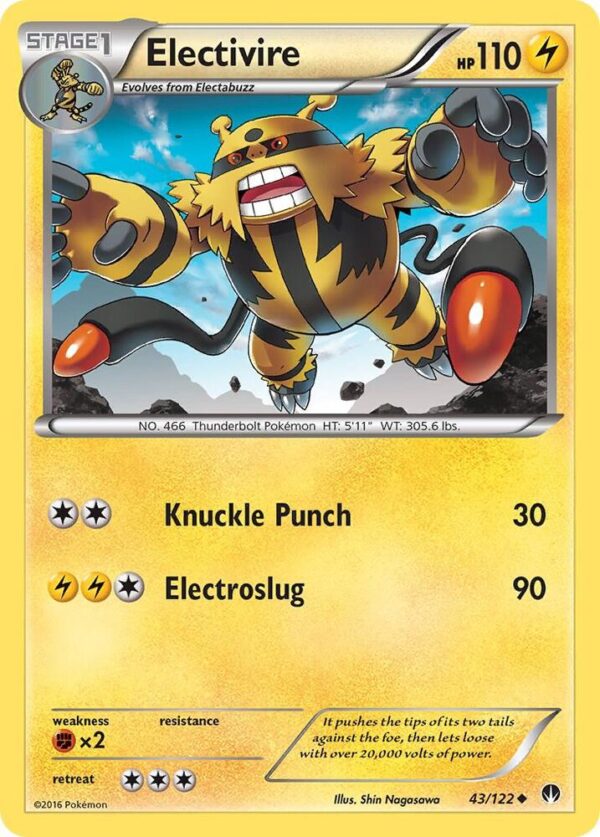 Electivire 43/122 Normal XY – BREAKpoint