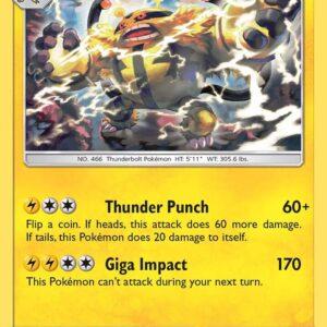 Electivire 43/147 Reverse Holofoil SM – Burning Shadows