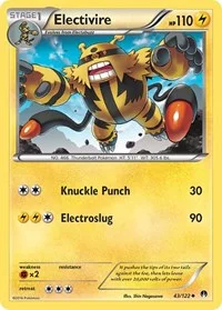 Electivire | 43/122 | Reverse Holofoil | XY - BREAKpoint