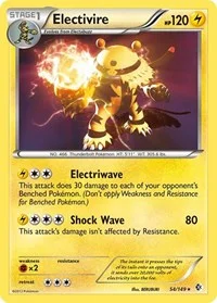 Electivire | 54/149 | Reverse Holofoil | Boundaries Crossed