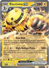 Electivire ex | 069/182 | Holofoil | SV10: Destined Rivals
