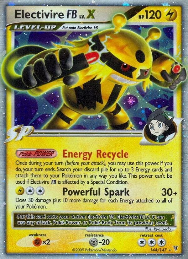 Electivire FB Lv.X 144 Holofoil Supreme Victors Electivire FB Lv.X 144 Holofoil Supreme Victors
