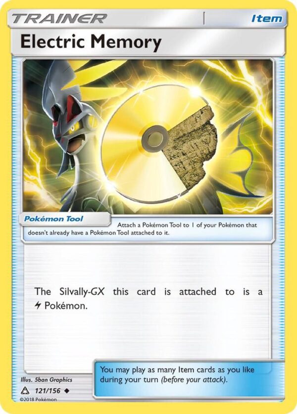 Electric Memory 121/156 Reverse Holofoil SM – Ultra Prism Electric Memory 121/156 Reverse Holofoil SM – Ultra Prism