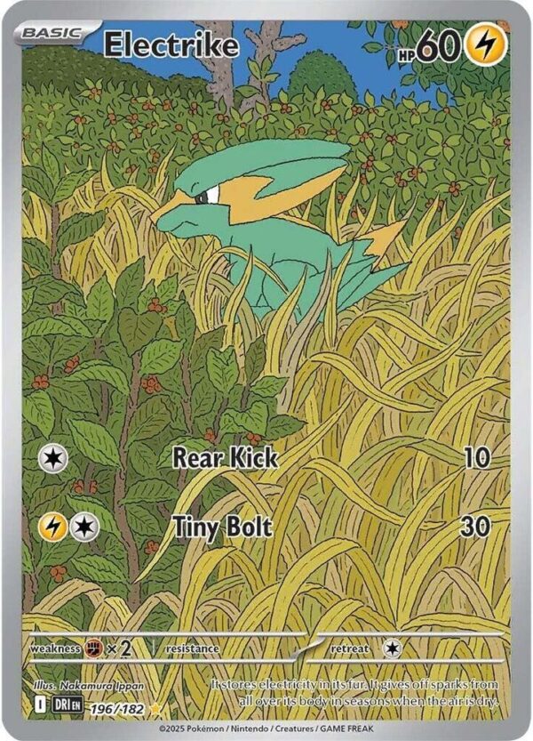 Electrike 196/182 Holofoil SV10: Destined Rivals