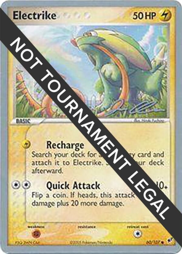 Electrike 2006 (Jason Klaczynski) 60/107 Normal World Championship Decks