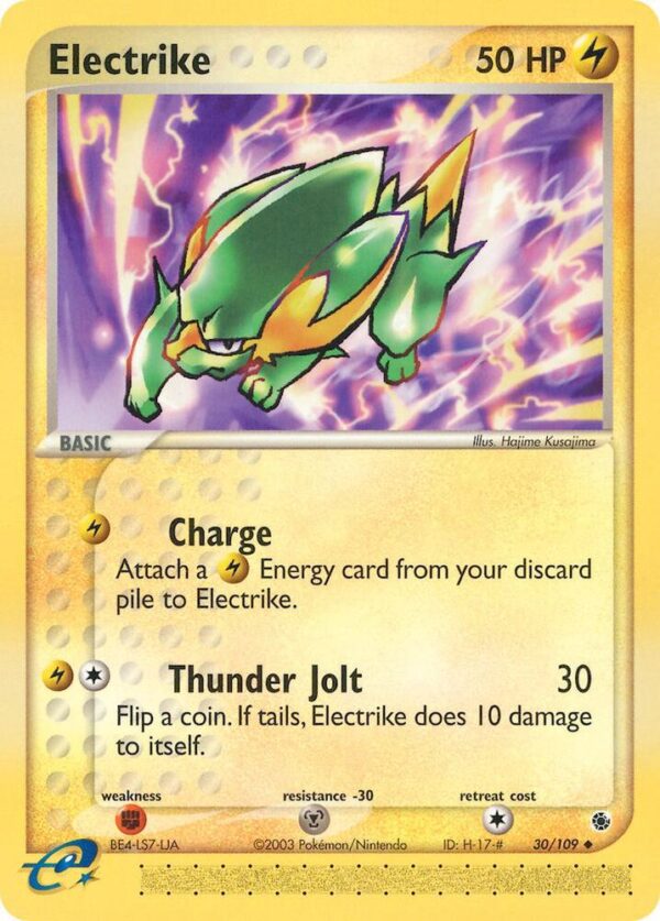 Electrike 30/109 Reverse Holofoil Ruby and Sapphire