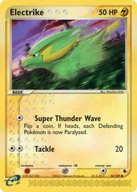 Electrike | 53/109 | Normal | Ruby and Sapphire Electrike | 53/109 | Normal | Ruby and Sapphire