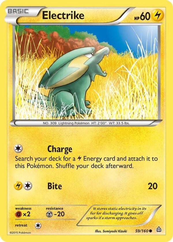 Electrike 59/160 Normal XY – Primal Clash Electrike 59/160 Normal XY – Primal Clash
