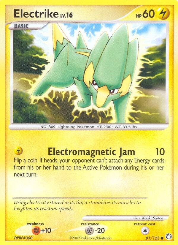 Electrike 81/123 Normal Mysterious Treasures