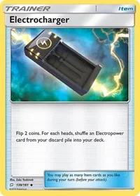 Electrocharger | 139/181 | Reverse Holofoil | SM - Team Up Electrocharger | 139/181 | Reverse Holofoil | SM - Team Up