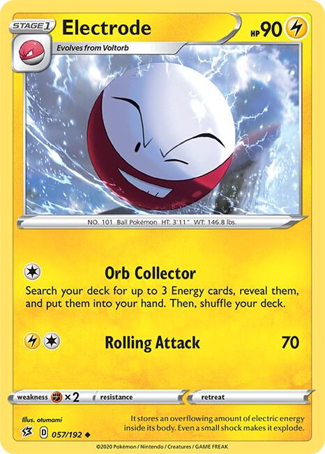 Electrode 057/192 Normal SWSH02: Rebel Clash Electrode 057/192 Normal SWSH02: Rebel Clash
