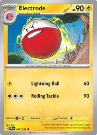 Electrode | 067/193 | Normal | SV02: Paldea Evolved Electrode | 067/193 | Normal | SV02: Paldea Evolved