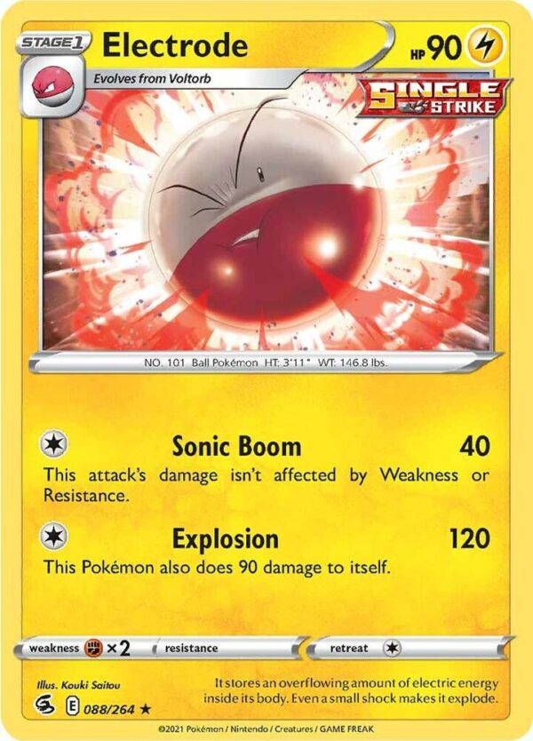 Electrode 088/264 Normal SWSH08: Fusion Strike