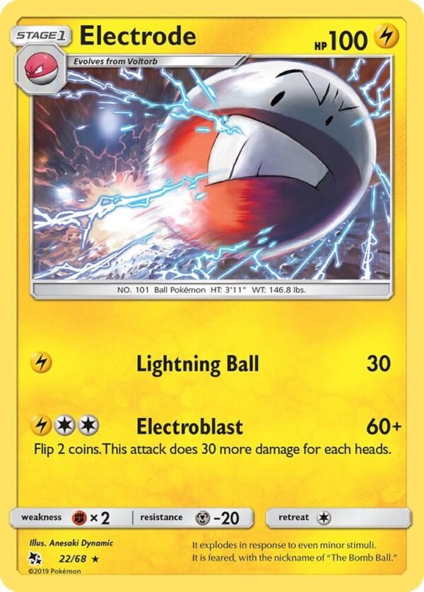 Electrode 22/68 Normal Hidden Fates Electrode 22/68 Normal Hidden Fates