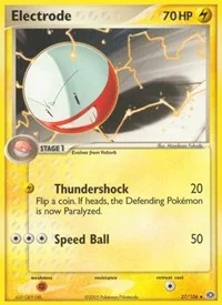 Electrode | 27/106 | Reverse Holofoil | Emerald