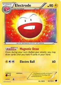 Electrode | 33/116 | Reverse Holofoil | Plasma Freeze