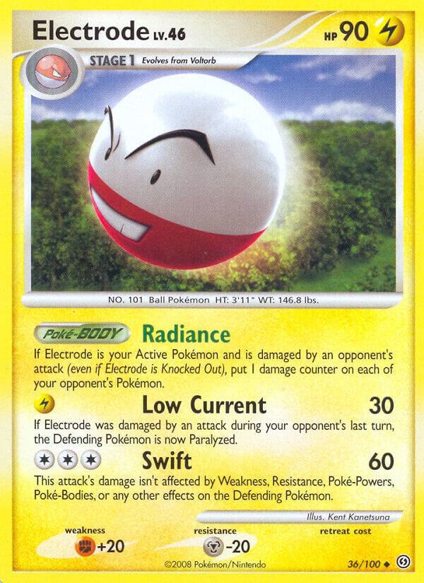 Electrode (36) 36/100 Reverse Holofoil Stormfront