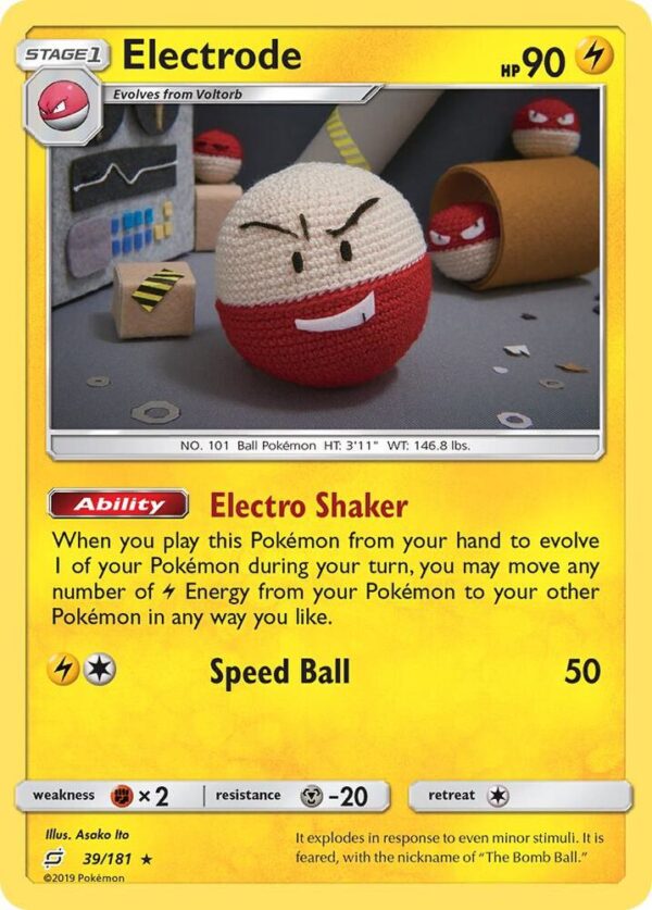 Electrode 39/181 Holofoil SM – Team Up