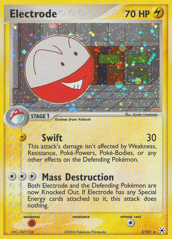 Electrode 5/101 Reverse Holofoil Hidden Legends Electrode 5/101 Reverse Holofoil Hidden Legends