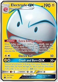 Electrode GX (Full Art) | 155/168 | Holofoil | SM - Celestial Storm