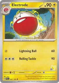 Electrode | Pikachu 25 | 067/193 | Normal | Battle Academy 2024