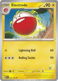 Electrode | Pikachu 56 | 067/193 | Normal | Battle Academy 2024 Electrode | Pikachu 56 | 067/193 | Normal | Battle Academy 2024