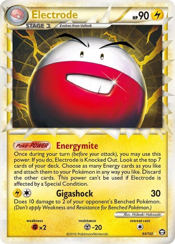 Electrode (Prime) 93/102 Holofoil Triumphant Electrode (Prime) 93/102 Holofoil Triumphant