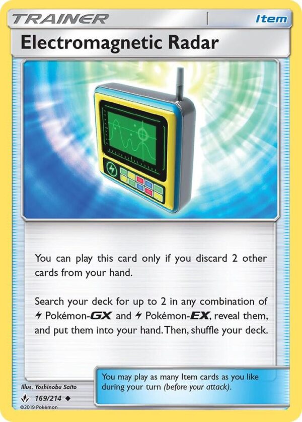 Electromagnetic Radar 169/214 Normal SM – Unbroken Bonds