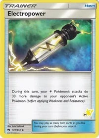Electropower | 172/214 (#34 Pikachu Stamped) | Normal | Battle Academy