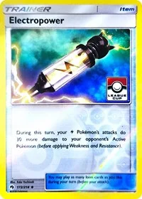 Electropower | 172/214 (League Cup) | Reverse Holofoil | League & Championship Cards