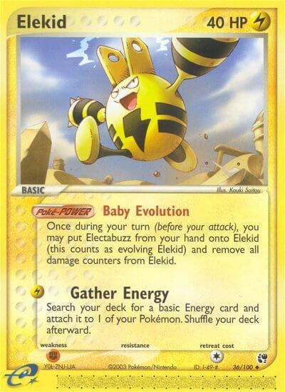 Elekid 36/100 Reverse Holofoil Sandstorm Elekid 36/100 Reverse Holofoil Sandstorm