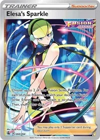 Elesa's Sparkle (Full Art) | 260/264 | Holofoil | SWSH08: Fusion Strike