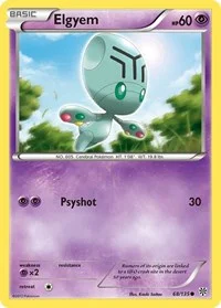 Elgyem (68) | 68/135 | Reverse Holofoil | Plasma Storm