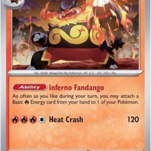 Emboar 013/086 Reverse Holofoil SV: White Flare