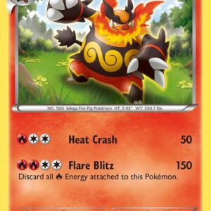 Emboar (19) 19/114 Reverse Holofoil Black and White