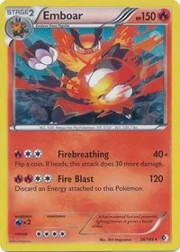 Emboar | 26/149 (Cosmos Holo) | 026/149 | Holofoil | Blister Exclusives