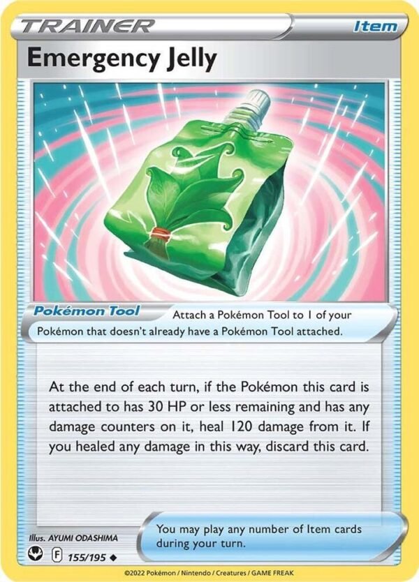 Emergency Jelly 155/195 Normal SWSH12: Silver Tempest Emergency Jelly 155/195 Normal SWSH12: Silver Tempest