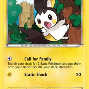 Emolga 45/124 Reverse Holofoil Dragons Exalted