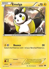 Emolga | 49/99 | Reverse Holofoil | Next Destinies